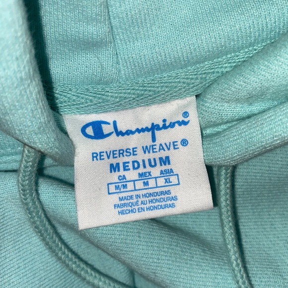 New champion mint hoodie - Picture 3 of 3